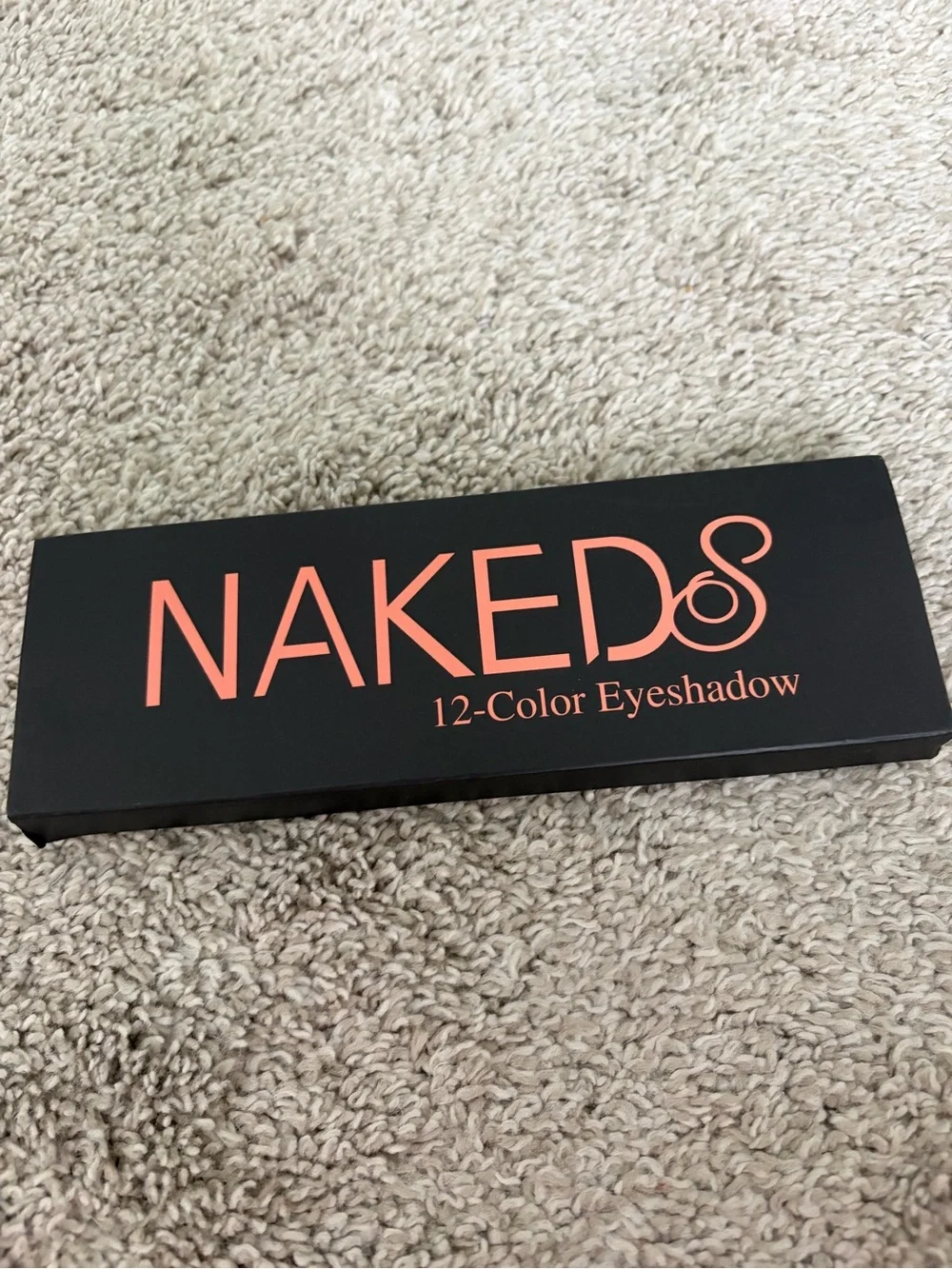 Urban Decay Naked8 12-Color Eyeshadow Palette - Black with Coral Lettering